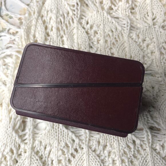 Vintage Gruen Red Original Wrist Watch Display Storage Box Case - Picture 5 of 16